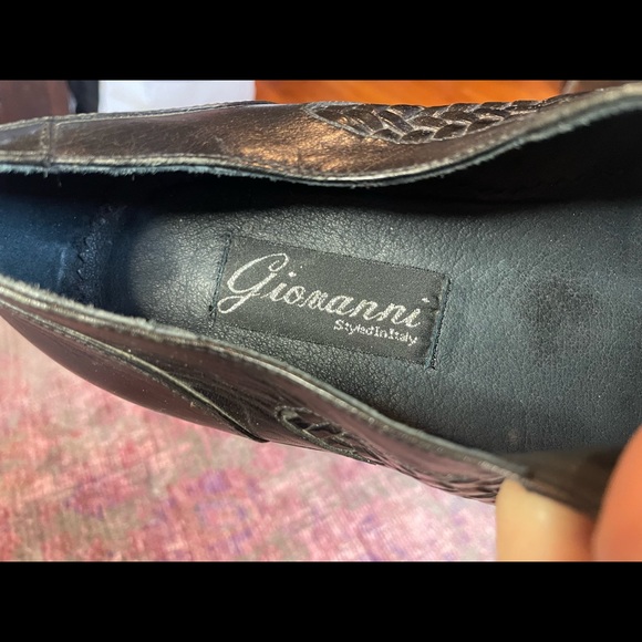 Veep Cudio, Giovanni Styled in Italy. Mens Leather woven, square toed Shoes main image 6